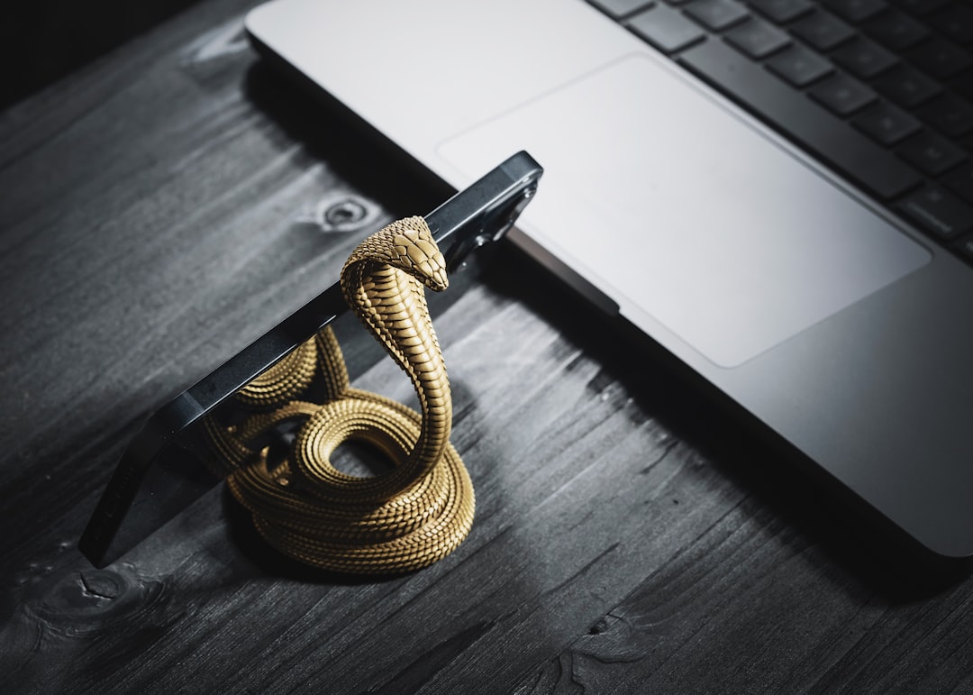 Illustration showing Crackdown malware concept