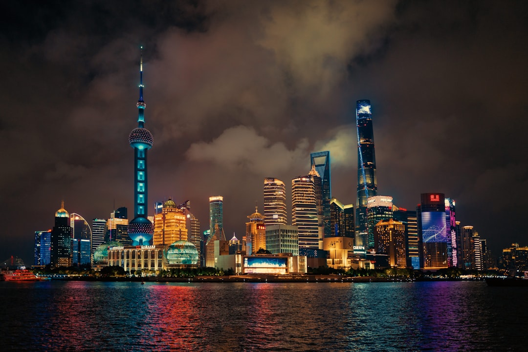 Illustration showing china researches concept