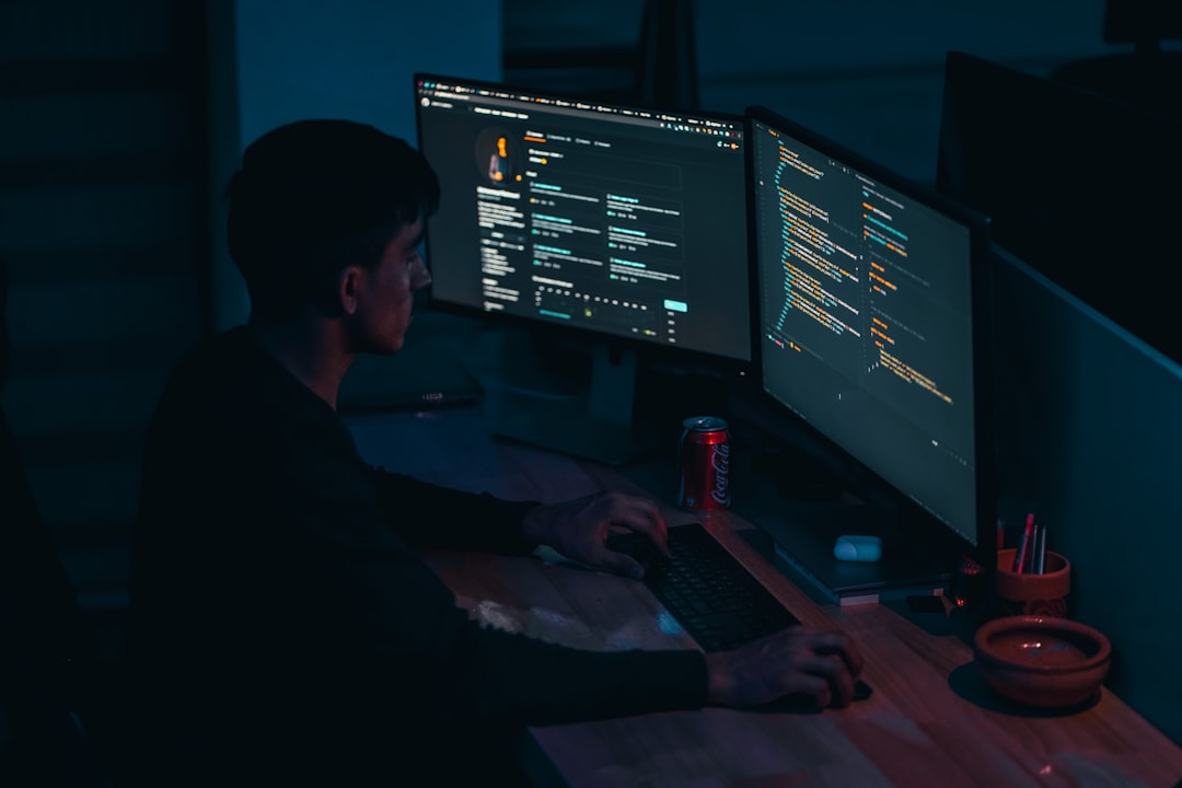 Deliver malware security illustration