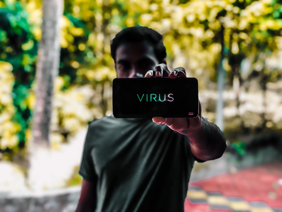 Visual representation of cyberattack disrupts