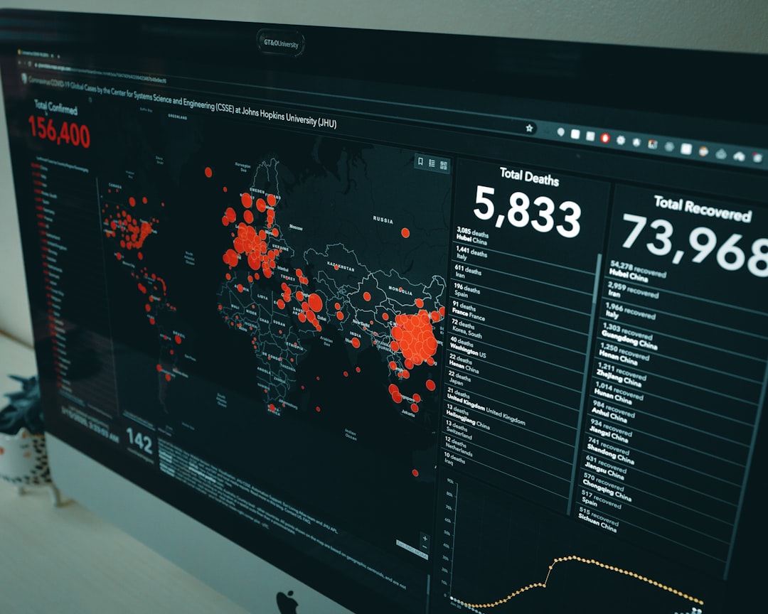 Visual representation of Data data breach